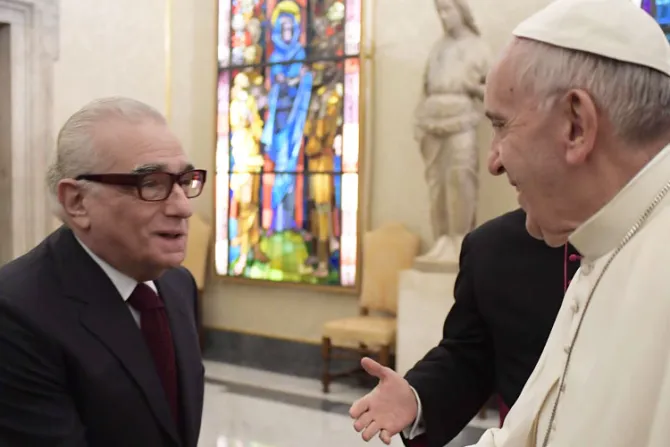 VIDEO: Papa Francisco recibe a Martin Scorsese, director de la película “Silence”