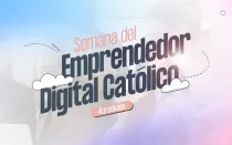 Cartel oficial de la Semana del Emprendedor Digital Católico.