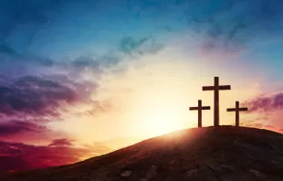 Imagen referencial de cruces en el Gólgota. Crédito: Shutterstock