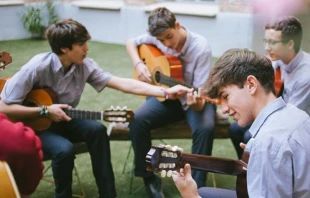 Seminaristas menores del Colegio Arzobispal de Madrid. Crédito: Archidiócesis de Madrid.