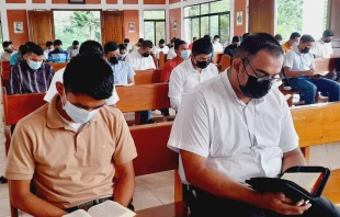 Seminaristas del Seminario Mayor San Luis Gonzaga en 2022. Crédito: Diócesis de Matagalpa.