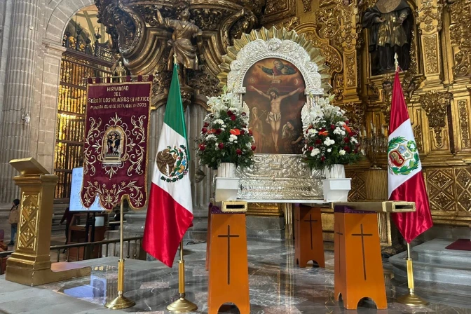 Señor de los Milagros en Catedral de México