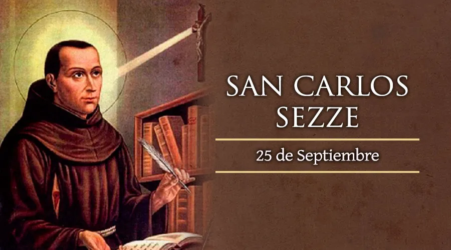 Cada 25 de septiembre se celebra a San Carlos de Sezze, a quien Cristo “traspasó el corazón”