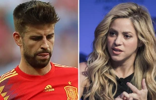 Gerard Piquu00e9. Cru00e9dito: u0410u043du0442u043eu043d u0417u0430u0439u0446u0435u0432 (CC BY-SA 3.0) / Shakira. Cru00e9dito: Flickr World Economic Forum (CC BY-NC-SA 2.0) 