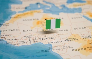 Imagen referencial del mapa de Nigeria. Crédito: Shutterstock