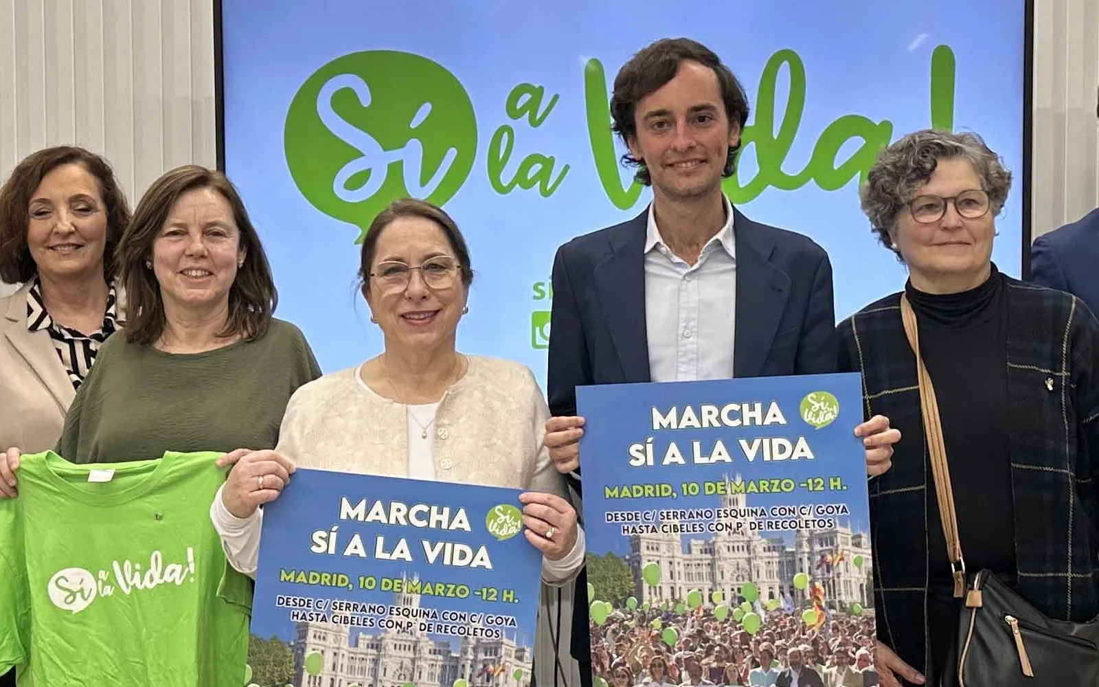 Representantes de los organizadores de la Marcha por la Vida 2024 en España.?w=200&h=150