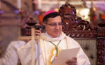 Mons. Simón Bolívar Sánchez Carrión, Nuncio Apostólico en Honduras.