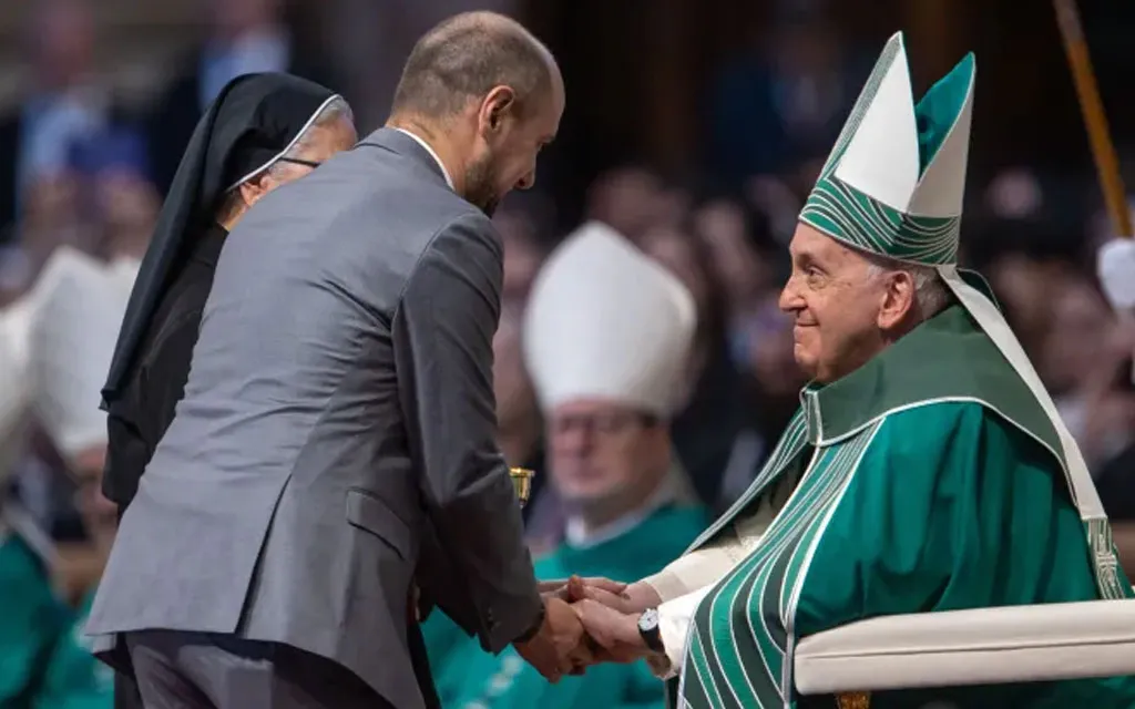 El Papa Francisco en la Misa de clausura del Sínodo de la Sinodalidad el 29 de octubre.?w=200&h=150
