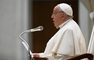 El Papa Francisco en la Audiencia General de este 11 de diciembre Crédito: Vatican Media