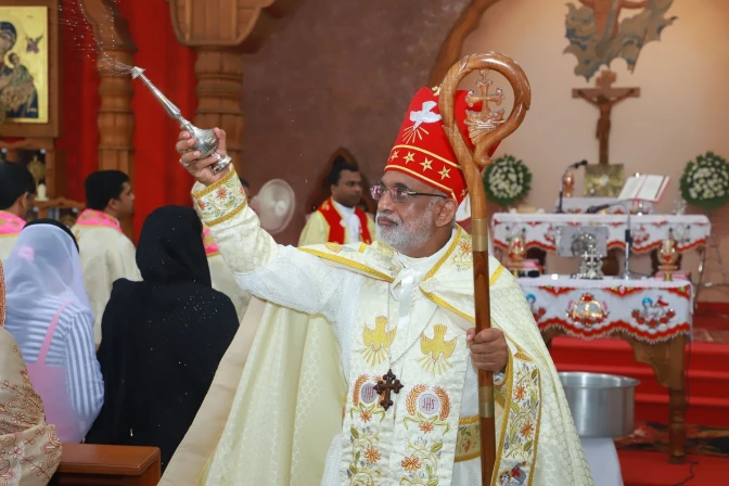 El Arzobispo Mayor de la Iglesia Siro-Malabar, Mons. Raphael Thattil.