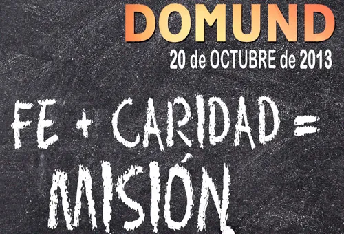 Presentan Jornada del Domund 2013 “Fe+Caridad=Misión”