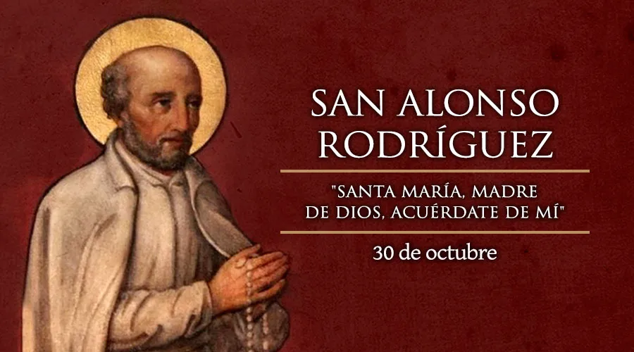 Hoy celebramos a San Alonso Rodríguez, padre de familia, jesuita y portero