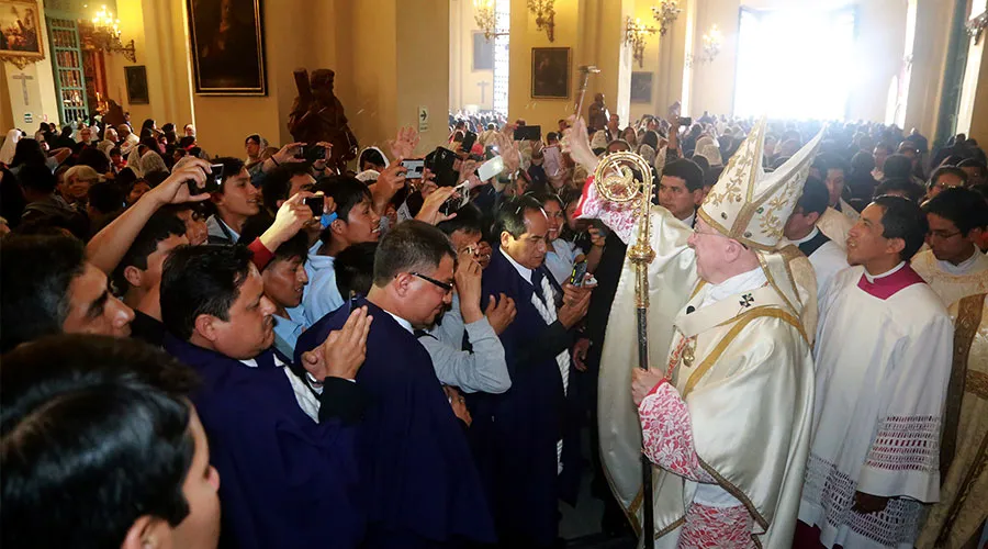 Cardenal Juan Luis Cipriani /Arzobispado de Lima