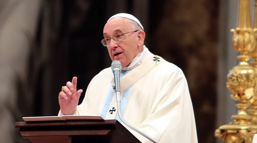 Papa Francisco. Foto: Bohumil Petrik / ACI Prensa.