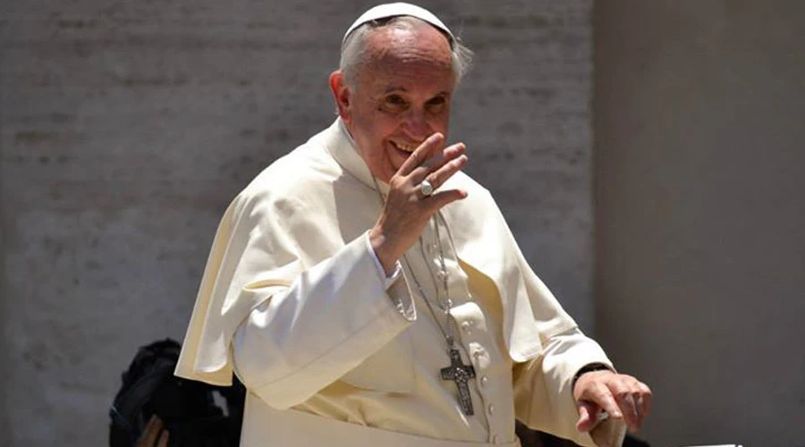 Papa Francisco. Foto: Daniel Ibáñez / ACI Prensa