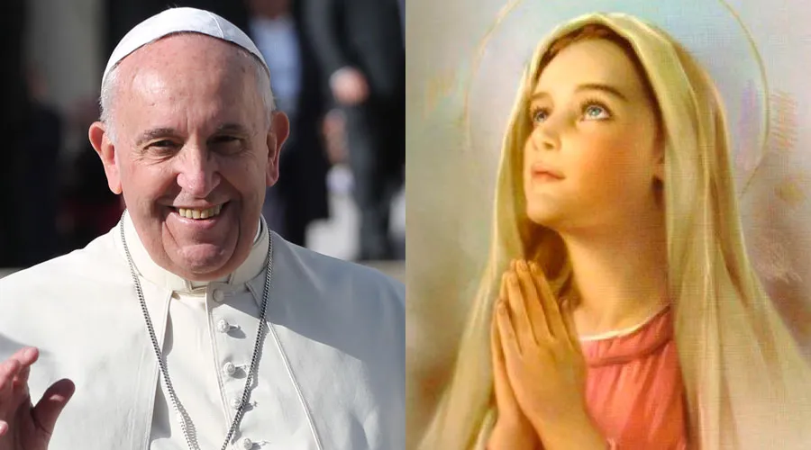 El Papa pide amar el rezo del Rosario porque consuela la mente y el corazón