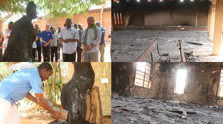 Imágenes sitio web de la Iglesia Católica en Níger