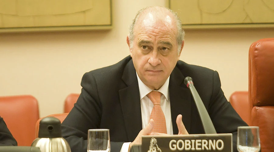 Jorge Fernández Díaz, ministro del Interior de España. Foto: Flickr Ministerio del Interior 2015 (CC BY-NC-ND 2.0)