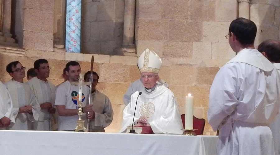 Mons. Jesús García Burillo. Foto: Blanca Ruiz / ACI Prensa.