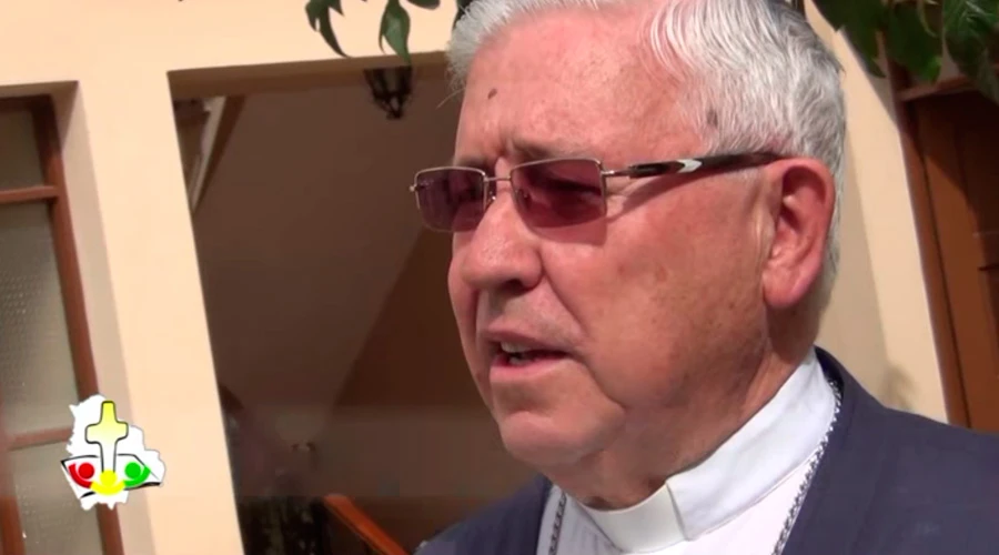 Mons. Jesús Juárez - Foto: Youtube Pat Bolivia (Captura Video)