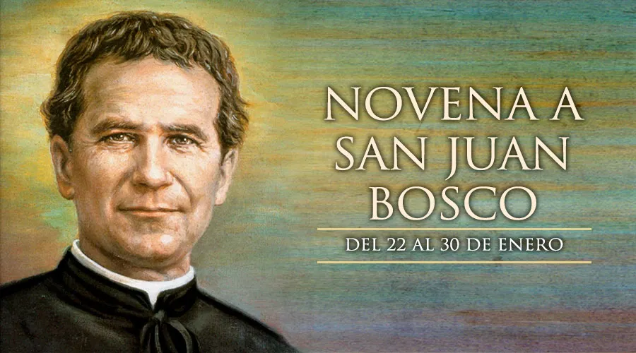 22 de enero: Inicia la Novena a San Juan Bosco, padre y maestro de la juventud