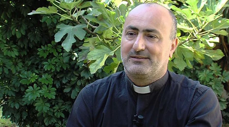 P. Ghazwan Yousif Baho. Foto: Giuseppe Di Molfetta / ACI Prensa