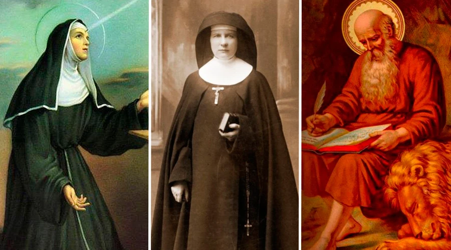 Santa Rita de Casia, Beata Clara Szczesny, San Jerónimo Santa Rita de Casia, Beata Clara Szczesny, San Jerónimo