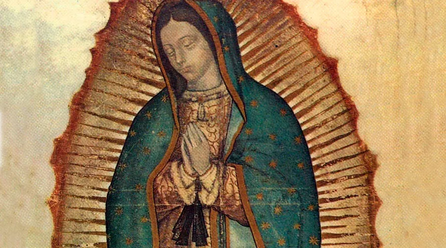 La Virgen de Guadalupe (Imagen dominio público)