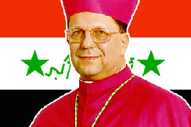 Cristianos construyen paz en Irak, dice Arzobispo latino de Bagdad