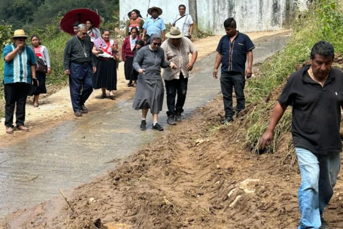 La Secretaria del Dicasterio para el Servicio del Desarrollo Humano Integral, la Hna. Alessandra Smerilli, visitó esta semana las zonas afectadas