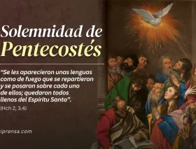 Hoy celebramos la Solemnidad de Pentecostés, día del Espíritu Santo y del nacimiento de la Iglesia
