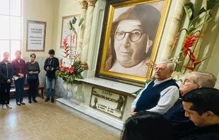 La tumba de la futura santa, Sor María Troncatti en Ecuador Crédito: Salesianas Ecuador IFMA.