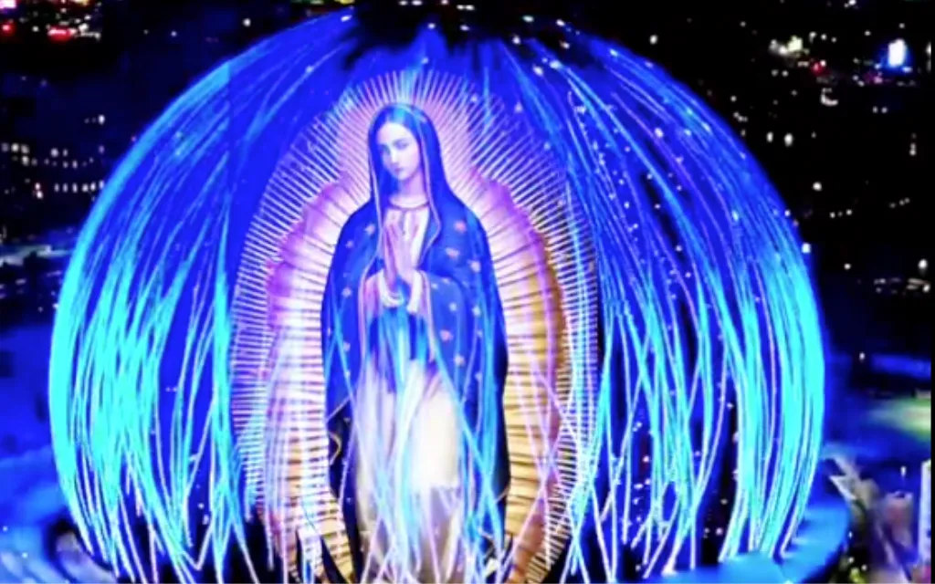 Supuesta proyección de la imagen de la Virgen de Guadalupe en The Sphere, en Las Vegas.?w=200&h=150