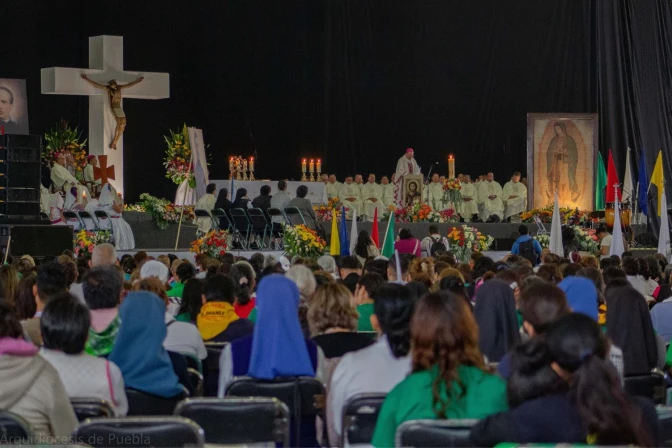 Mons. Joseph Spiteri, Nuncio Apostólico en México, en Congreso Nacional Misionero