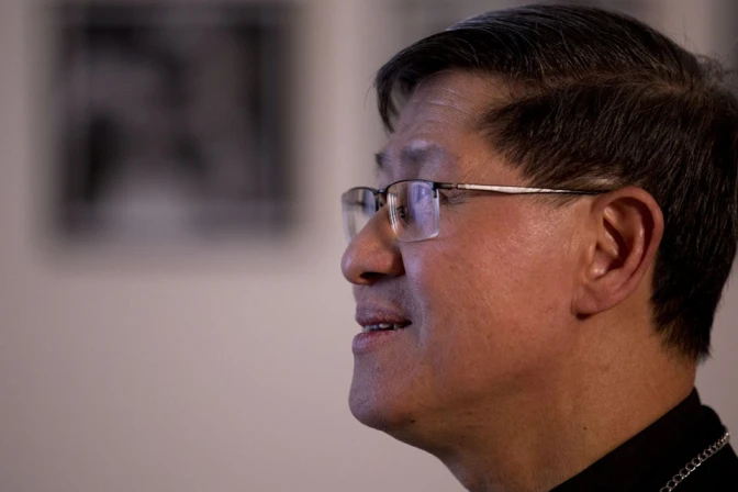 Cardenal filipino Luis Antonio Tagle 30042025