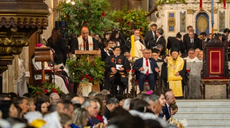 Cardenal Chomali en el Te Deum