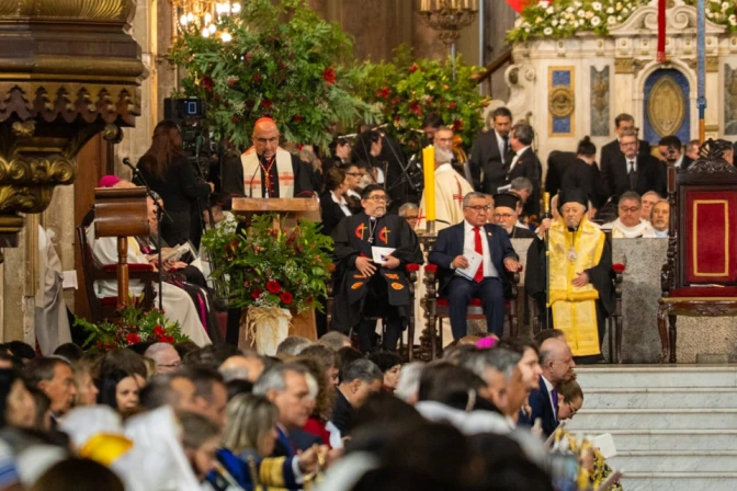 Cardenal Chomali en el Te Deum
