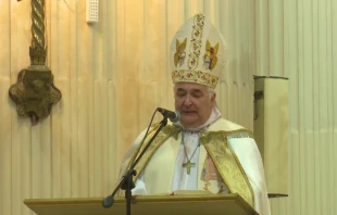 Mons. Carlos Sánchez Crédito: Captura de video/Gobierno de Tucumán