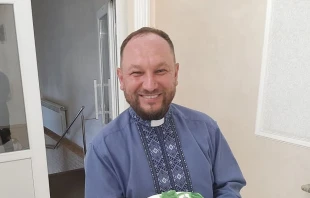 Mons. Teodor Matsapula, primer obispo del IVE con una nueva misión en Ucrania. Crédito: IVE