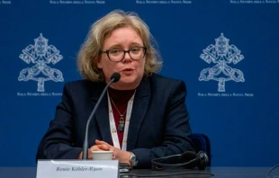 Teóloga Renée Köhler-Ryan Crédito: Daniel Ibáñez / ACI Prensa