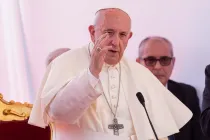 El Papa Francisco participando en un encuentro sobre teología en Nápoles, el 21 de junio de 2019.