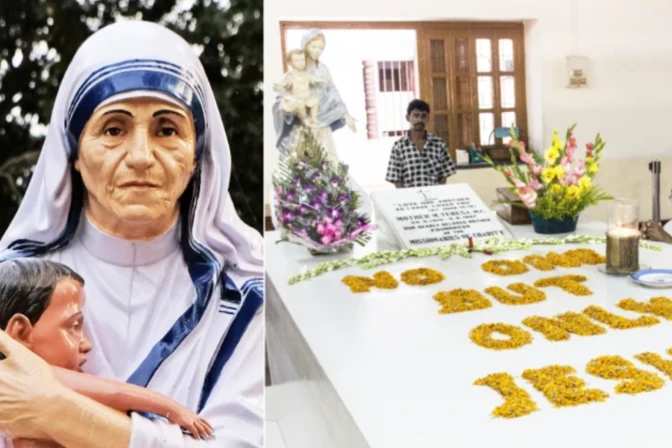 Tumba de Santa Teresa de Calcuta