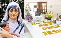 Imagen de Santa Teresa de Calcuta / Tumba de la santa