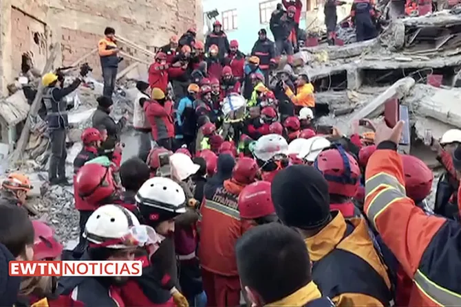 Cáritas apoya a damnificados del terremoto en Turquía
