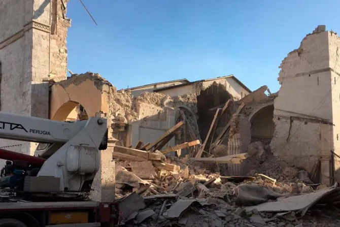 Terremoto destruye casa de San Benito, Patrono de Europa, y se sintió en el Vaticano
