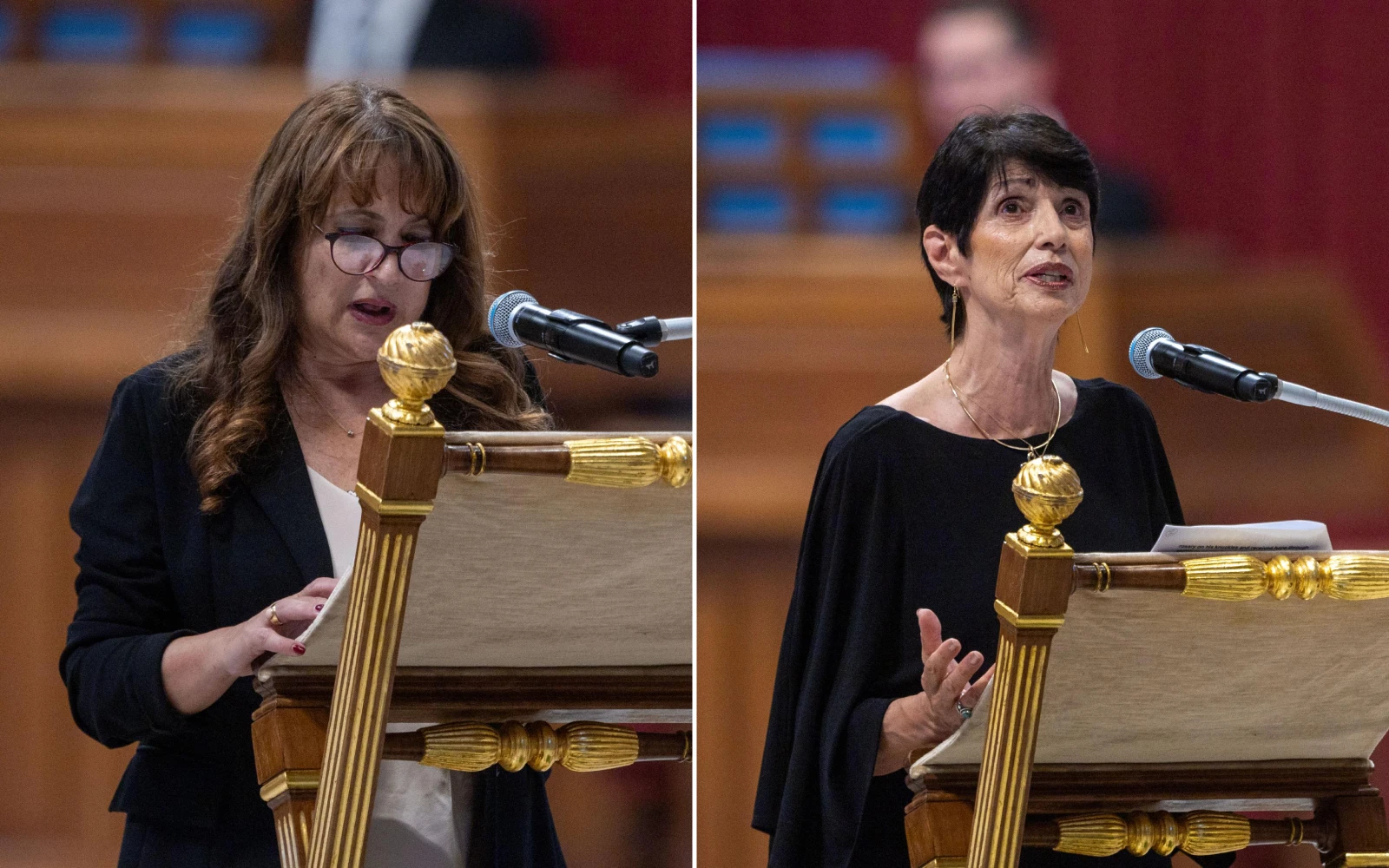 La italiana Lucía Di Mauro (izquierda) y la estadounidense Diane Foley (derecha), compartieron cómo el sufrimiento por el asesinato de sus seres queridos se transformó en caminos de perdón, reconciliación y esperanza.?w=200&h=150