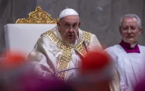El Papa Francisco en las Segundas Vísperas de la Solemnidad de la Ascensión del Señor