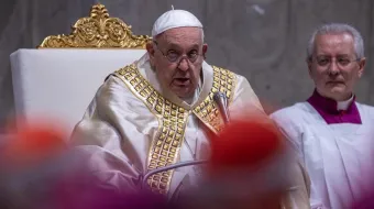 El Papa Francisco en las Segundas Vísperas de la Solemnidad de la Ascensión del Señor