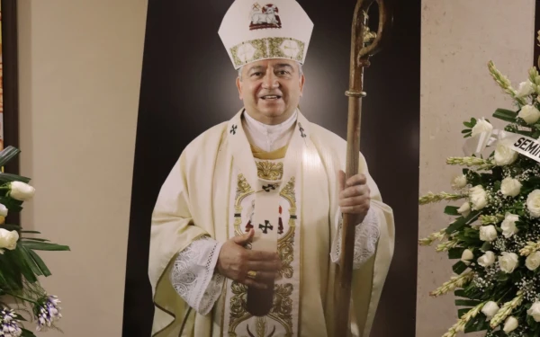 Velorio en la Catedral de Tijuana. Crédito: Arquidiócesis de Tijuana