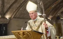 Mons. Timothy Broglio, presidente del Episcopado de Estados Unidos.